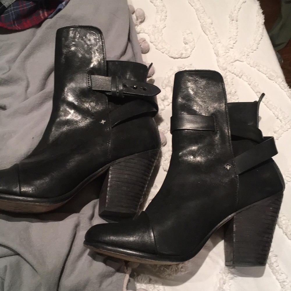 Rag and Bone leather booties